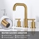 preview thumbnail 12 of 23, WOWOW 8-inch Dual Handle Widespread Bathroom Faucet