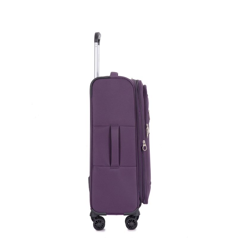 Carry On Luggage Sets 3 Piece, Softshell Lightweight Durable Suitcase with Spinner Wheels and Alloy Zipper, for Men Women
