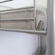 preview thumbnail 7 of 12, Walker Edison Abner Silver Metal Twin over Twin Bunk Bed