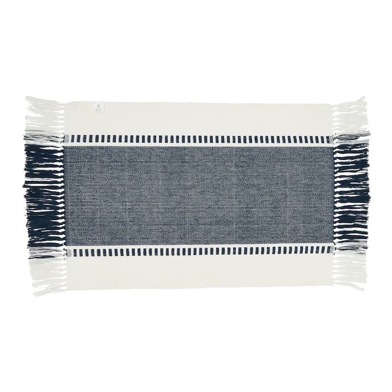 Tassel Trimmed Stripe Placemat (Set of 4)