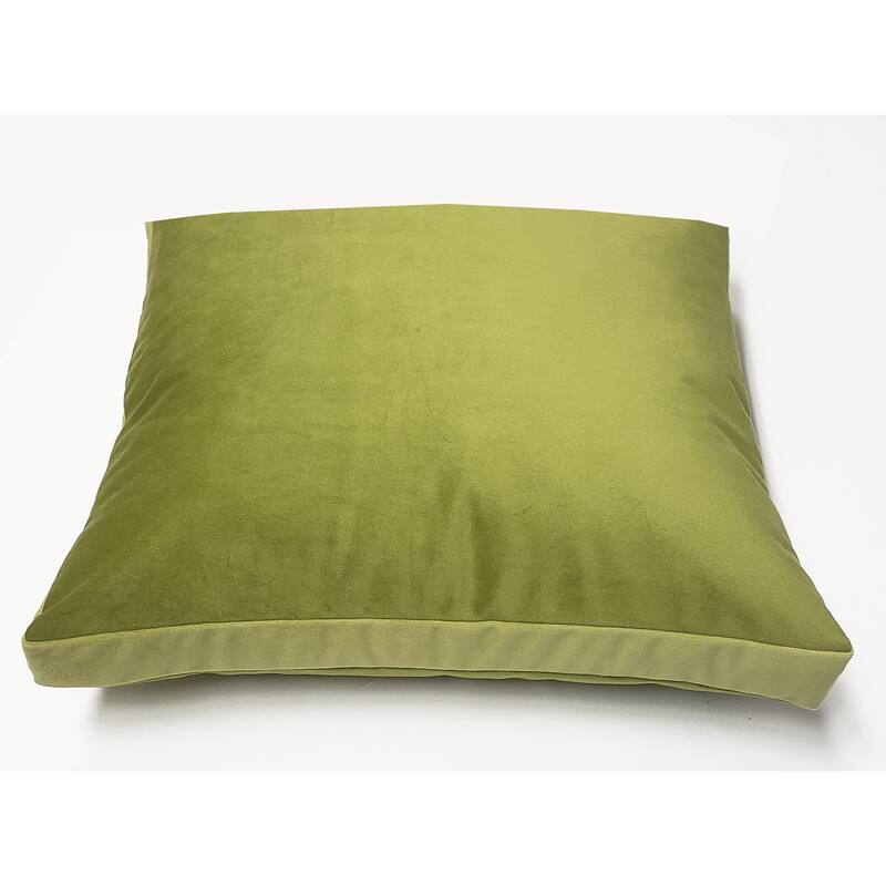 Edie At Home Velvet Decorative Pillow, Kiwi
