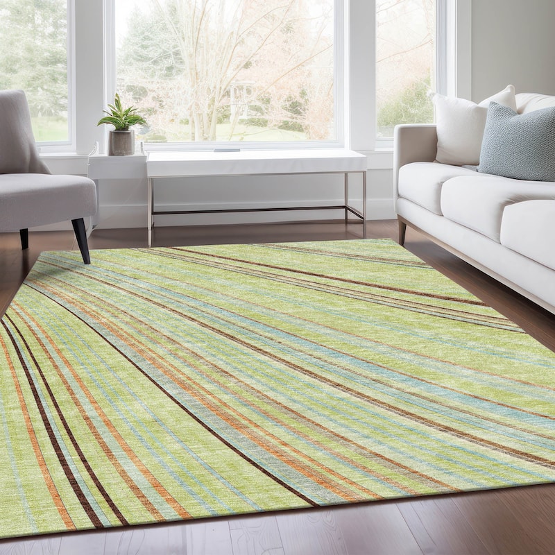 Premium Washable Super Soft Modern Flow Mayfield Rug