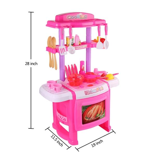 Kitchen Cooking Toy Set Chef Pretend Play Set