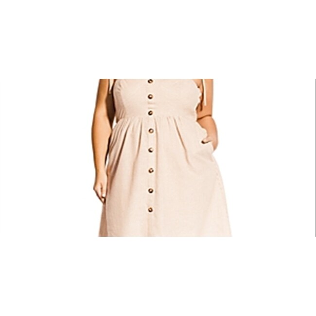 City Chic Women's Riviera Dress Brown Size Size 14 - Bed Bath & Beyond -  40577320