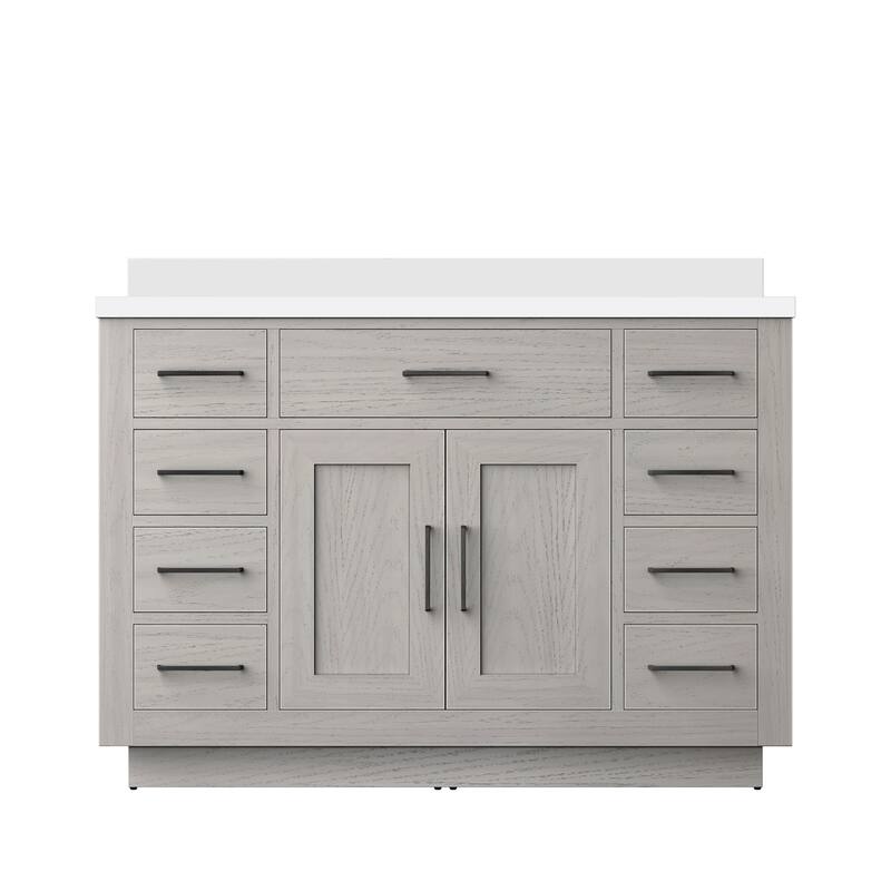 Abbey Bath Vanity with Quartz Top and Sink
