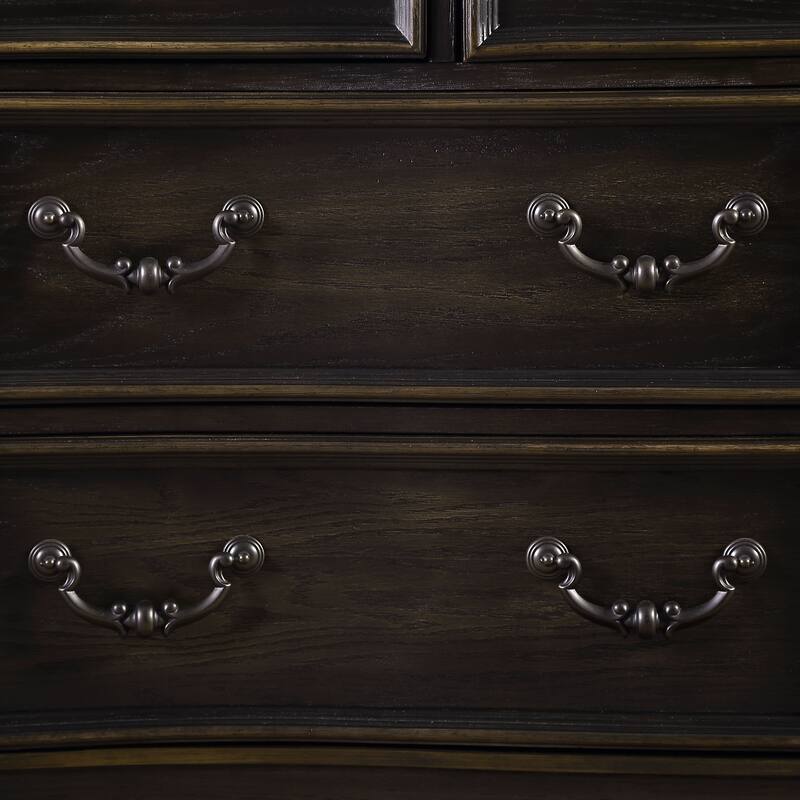 Steve Silver Raymond Rich Molasses Dresser and Mirror