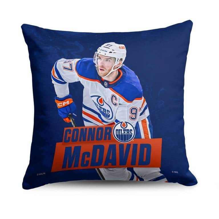 NHL Player 18 Inch Throw Pillow
