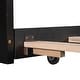 preview thumbnail 25 of 25, L-shaped Twin Size Daybed Sets w/Trundle&Drawers, Solid Pine Platform Bedframe, 3 in 1 Wood Beds Frame Linked with Built-in Desk