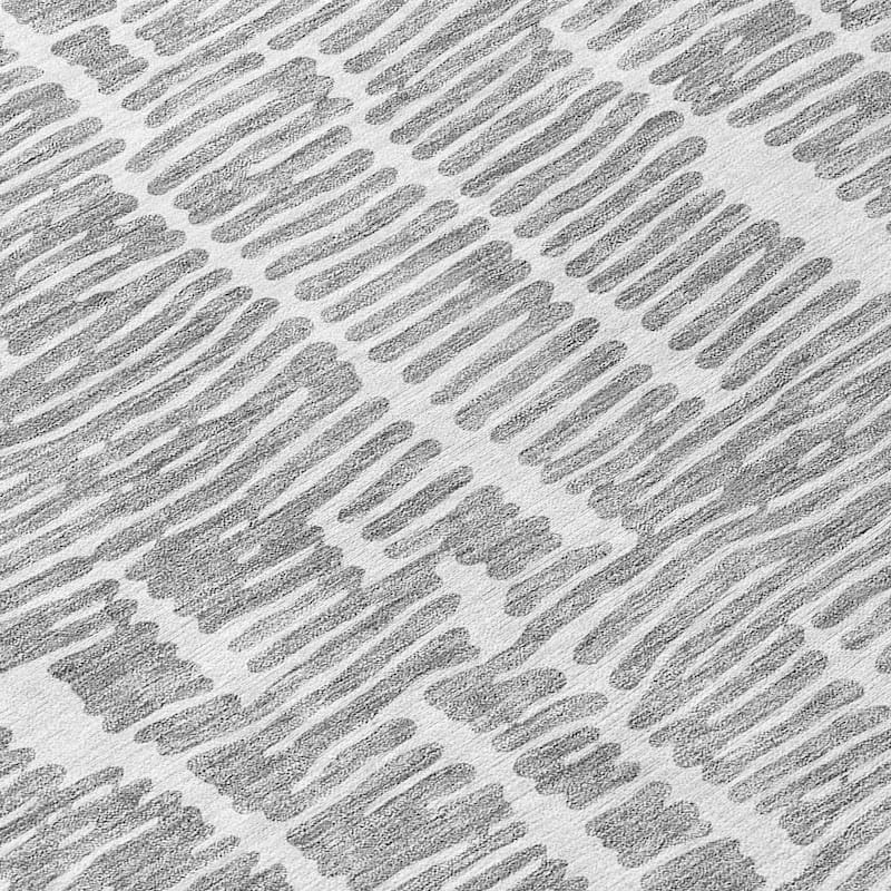 Machine Washable Indoor/ Outdoor Chantille Modern Abstract Rug
