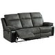 preview thumbnail 13 of 18, Woodsway Reclining Sofa - 83"W x 38"D x 41"H