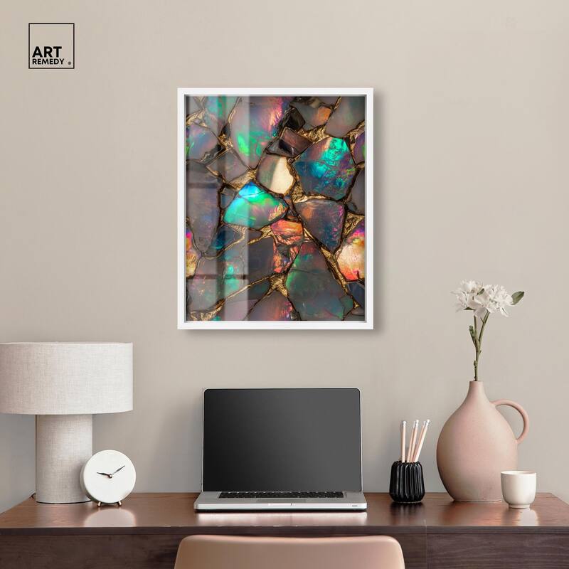 Stonic Rainbow Shadowbox by Art Remedy