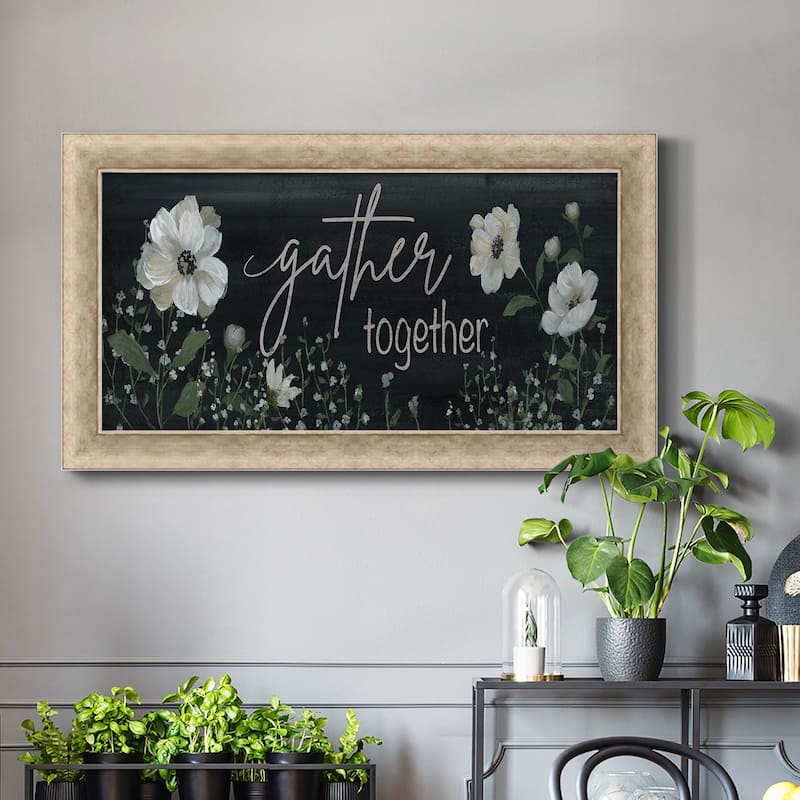 Gather Together Premium Framed Canvas- Ready to Hang