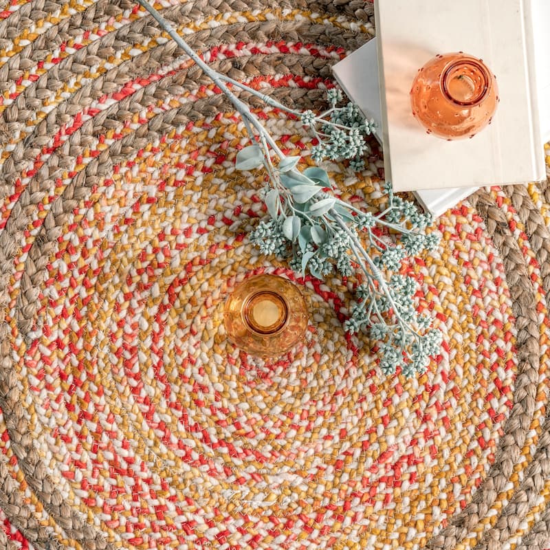 Nuloom Draya Casual Braided Jute Area Rug