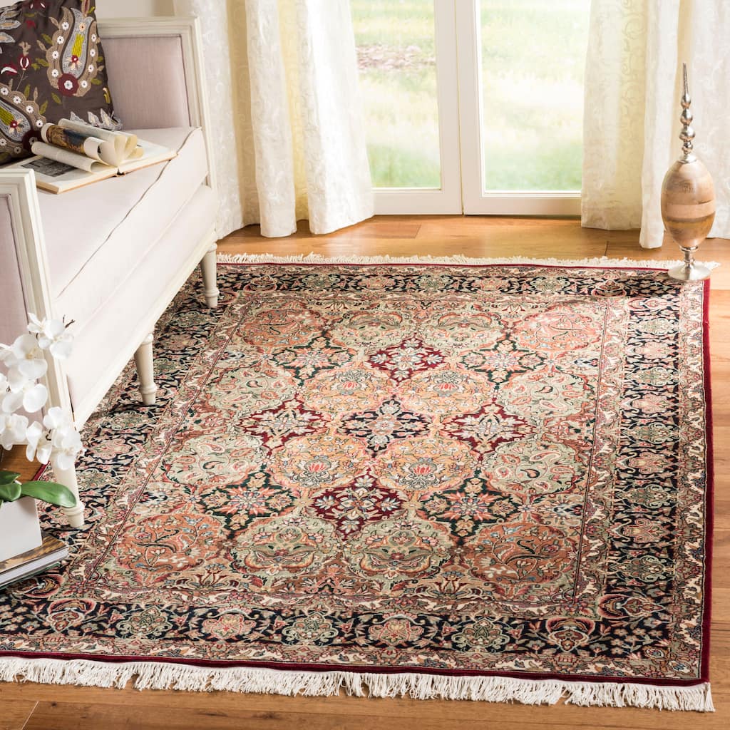SAFAVIEH Couture Handmade Royal Kerman Traditional Oriental - Wool Rug - 5' x 7'