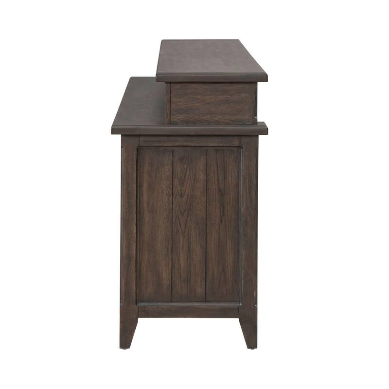 Paradise Valley Saddle Brown Console Bar Table