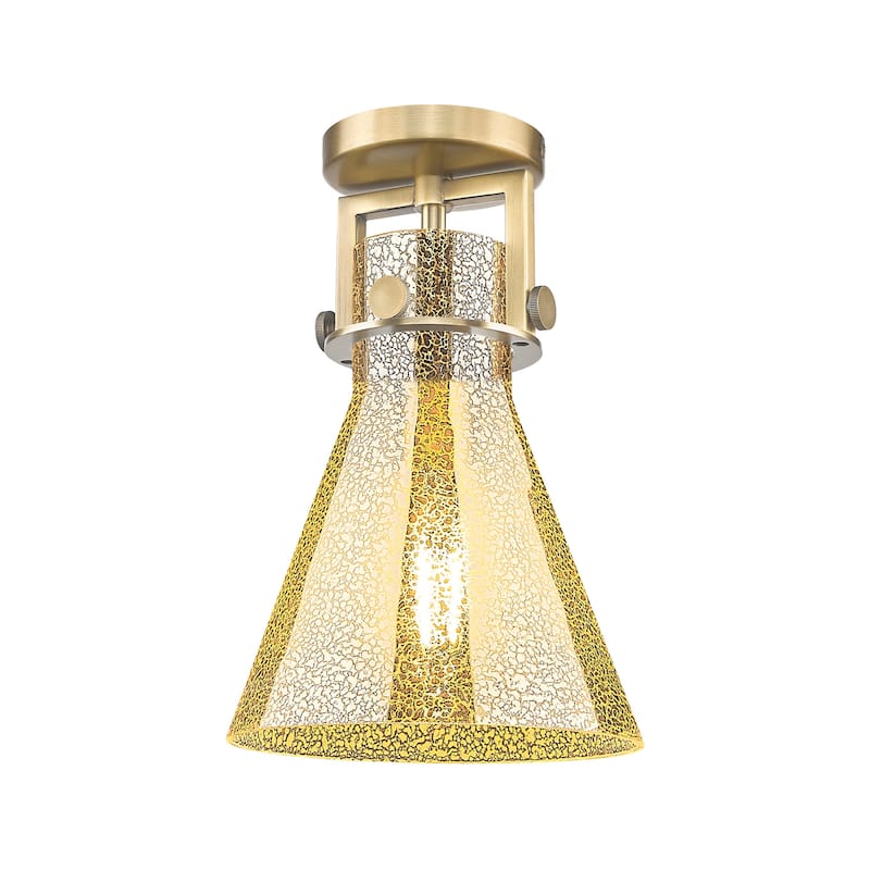 Innovations Lighting 411-1F-12-8 Newton Cone Flush Mount Newton Cone