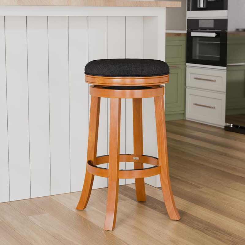 DTY Indoor Living Creede Backless Swivel Stool