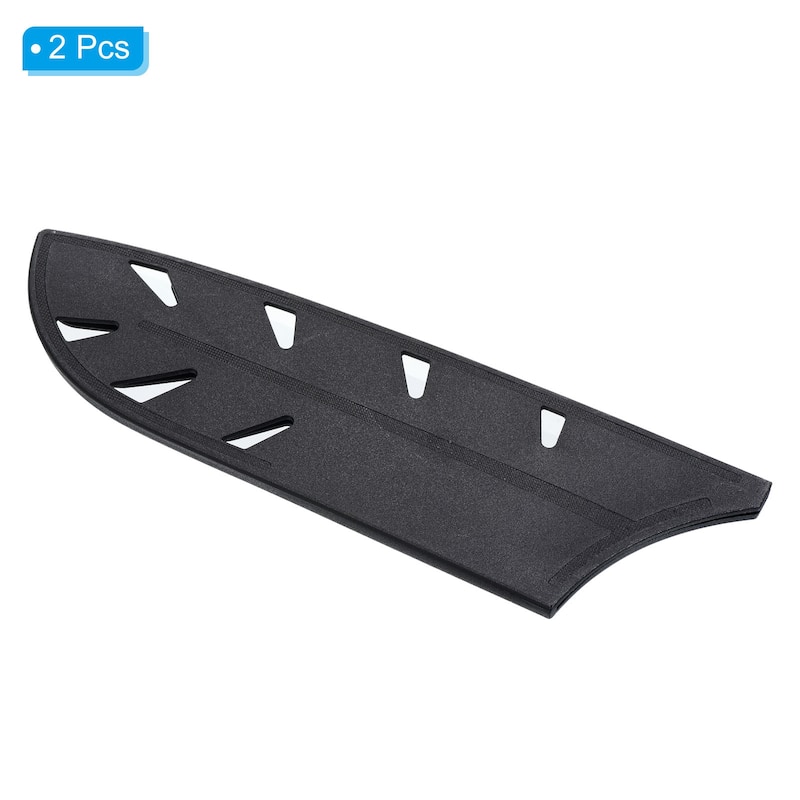 Plastic Kitchen Knife Sheath Cover Sleeves for Santoku Knife, Black