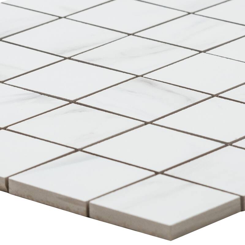 The Tile Life Minerva 2x2 Grey Porcelain Floor & Wall Tile