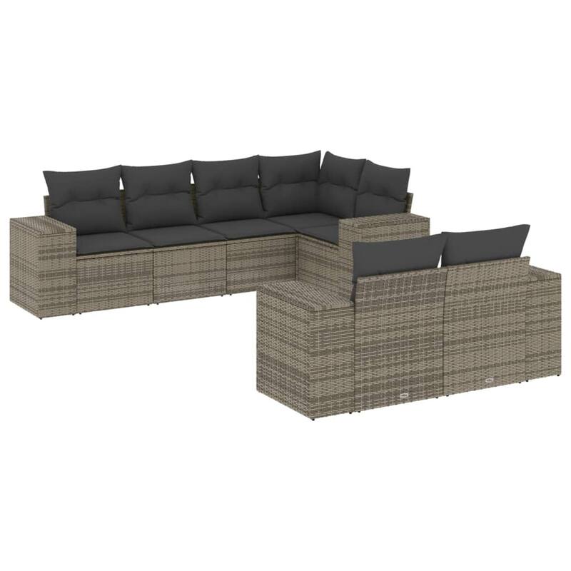 vidaXL Garden Sofa Set - 24.4 x 32.7 x 27.2