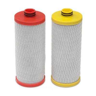 AQ-5200R Replacement Filter Cartridges for 2-Stage Water Filtration