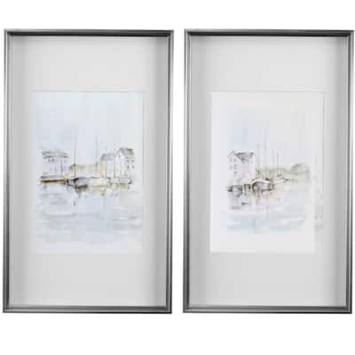 Uttermost New England Port Framed Prints (Set of 2)