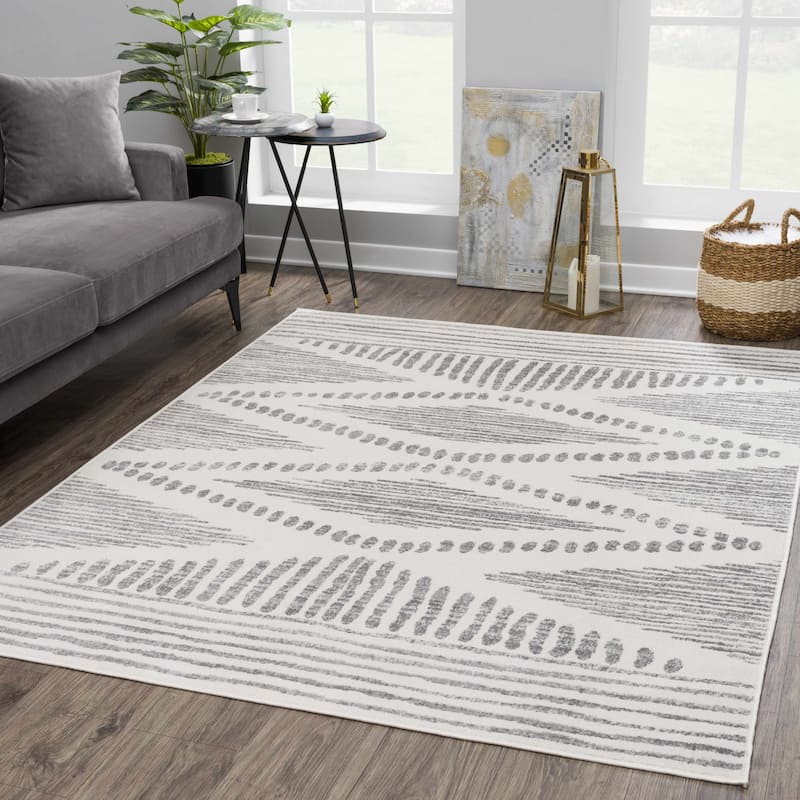 Tigris Nikea Southwestern Bohemian Farmhouse Area Rug