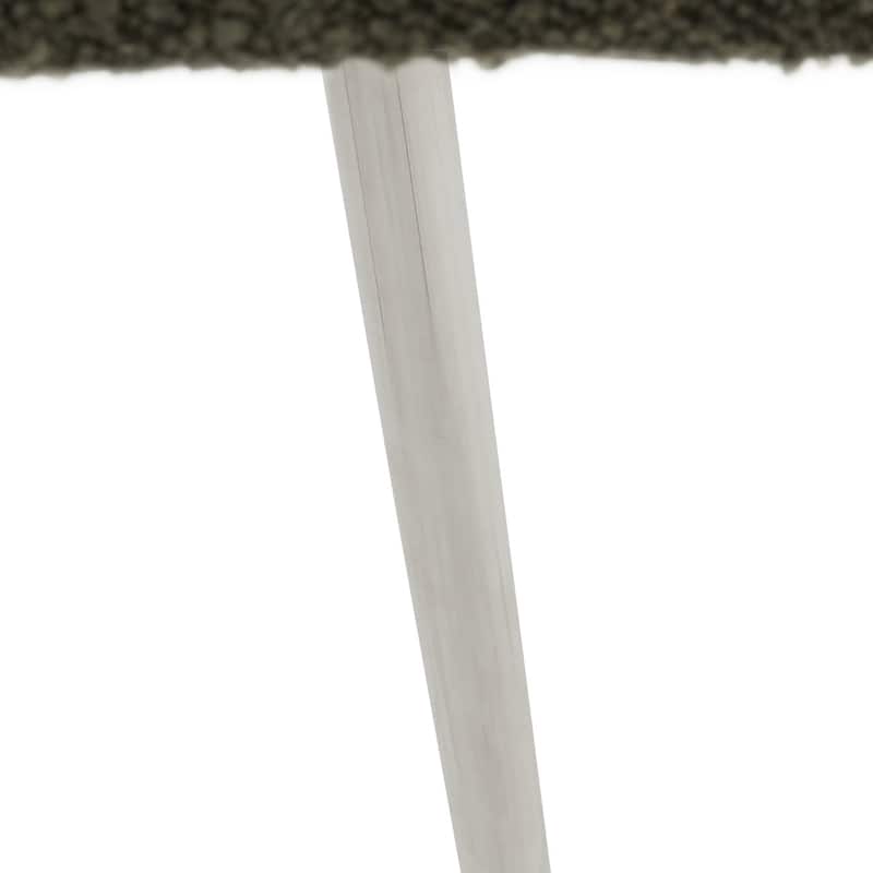 Poly & Bark Boucle Fabric Dining Chair