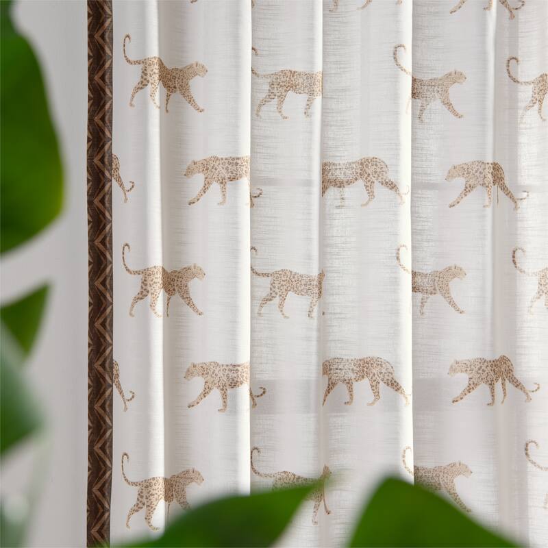 Rochelle Porter Jaguars Single Curtain Panel