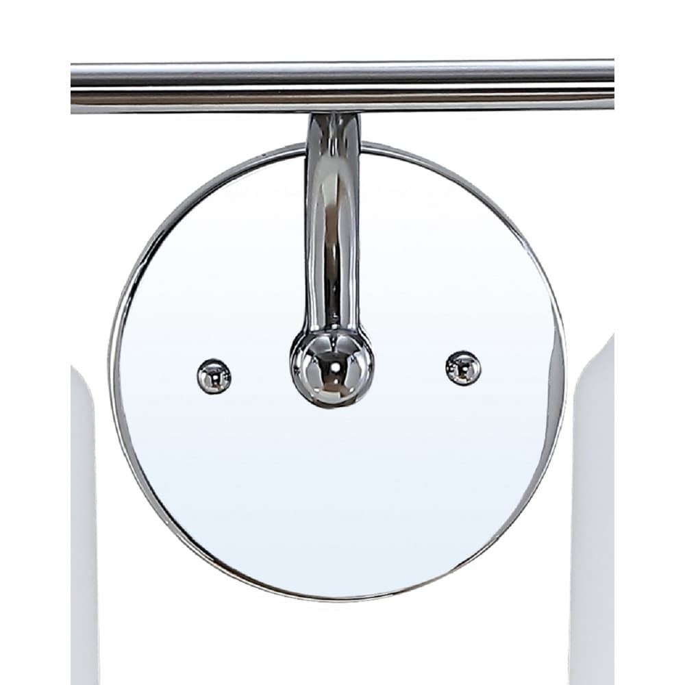 Jayne Iron and Frosted Glass Farmhouse Vanity LED Light by JONATHAN Y-image