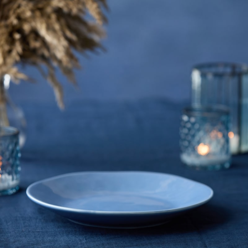 Certified International Cloudy Sky 11" Dinner Plates,Set of 4 - 11'' W x 11'' D x 1.25'' H