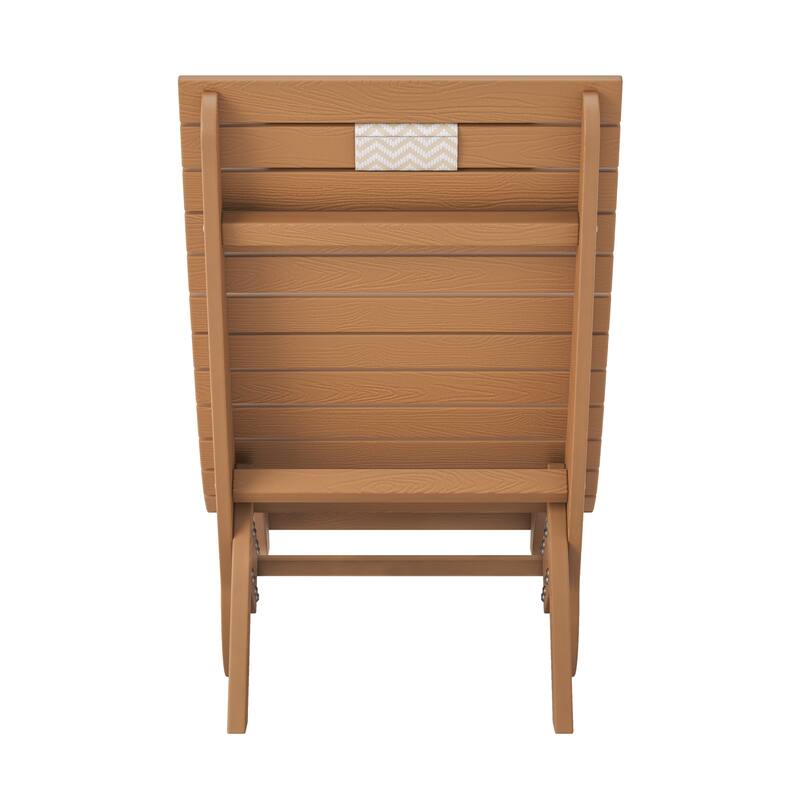 HDPS Water-Resistance Patio Lounge Chair Set of 4