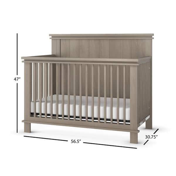 dimension image slide 1 of 2, Denman 4-in-1 Convertible Crib