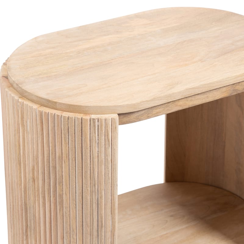 Kate and Laurel Cakora Capsule Wood Side Table