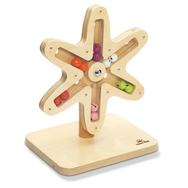 slide 2 of 5, Learn Well Rotating Bell Flower - Assorted Assorted - Kids