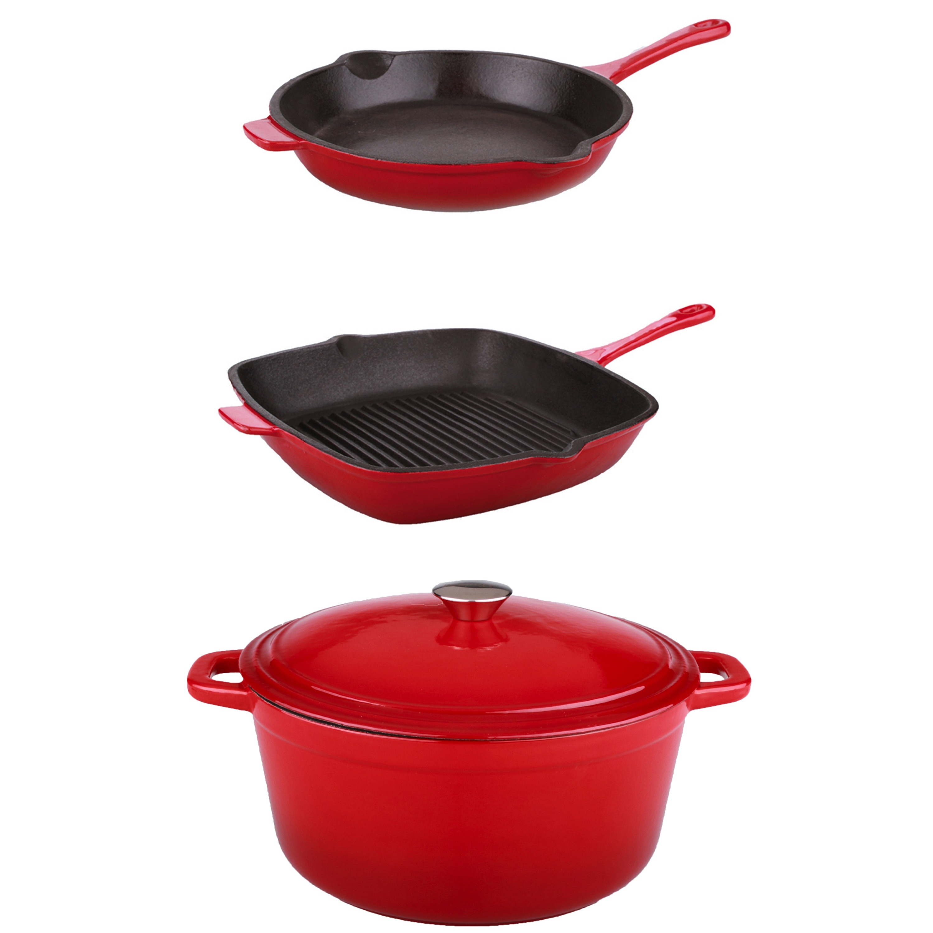 Red Cast Iron Cookware Sets - Bed Bath & Beyond