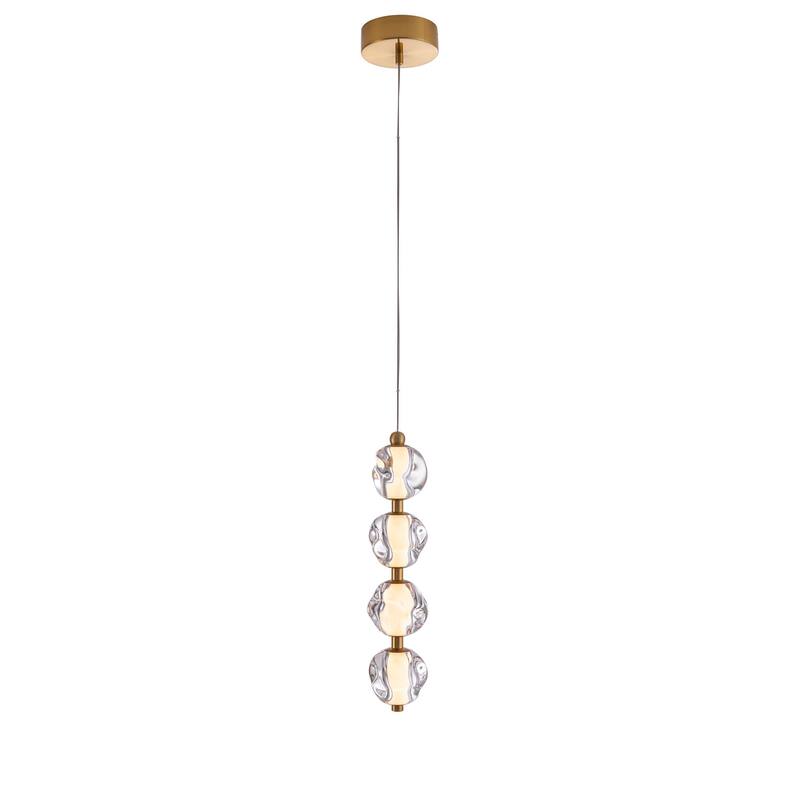 Craftmade 59490-LED Jackie 4 Light 7" Wide LED Suspension Mini Pendant