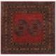 preview thumbnail 13 of 13, SAFAVIEH Handmade Heritage Kali Traditional Oriental Wool Rug 6' Square - Red - Square