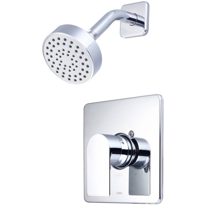 Pioneer Faucets i4 Shower Trim Set with 1.75 GPM Single Function - Polished Chrome