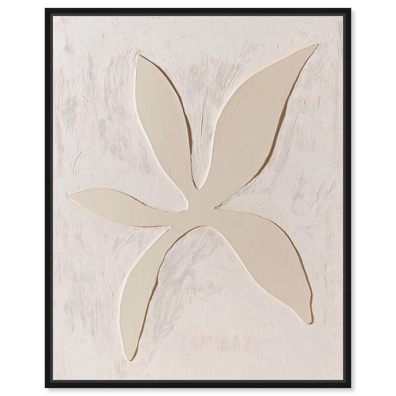Desert Gleam Canvas by Art Remedy - 30" x 36" - Black
