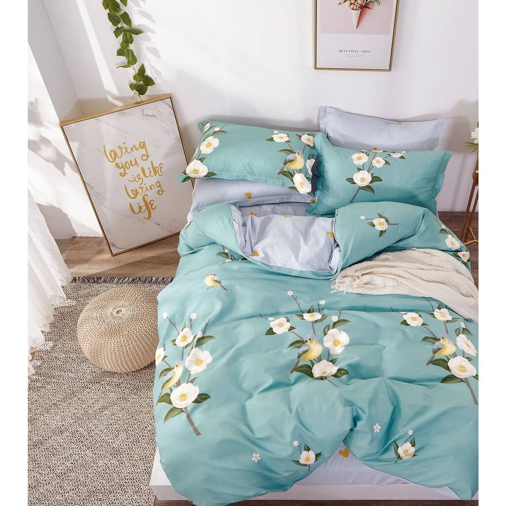 Birdsong 100% Cotton Comforter Set