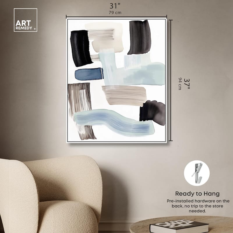 Abstract Order Canvas by Art Remedy