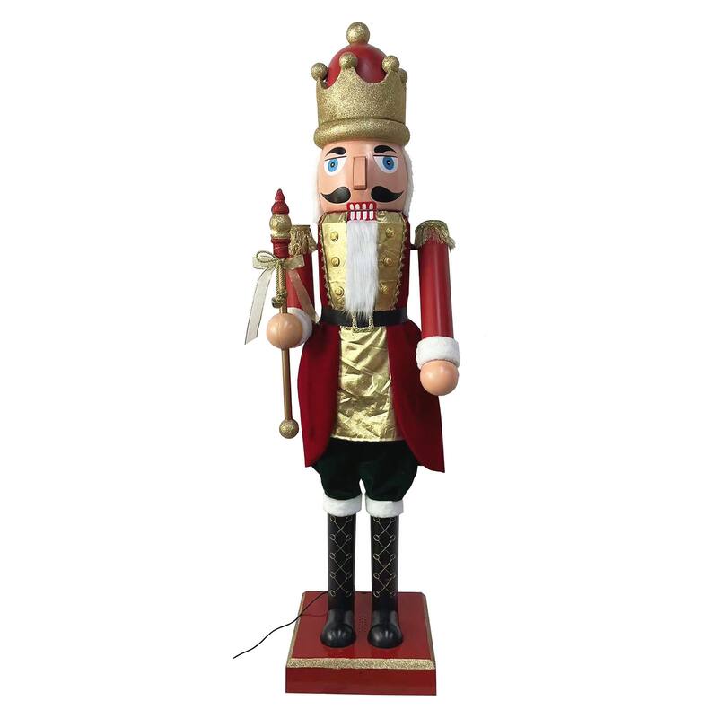 63" Animated King Nutcracker