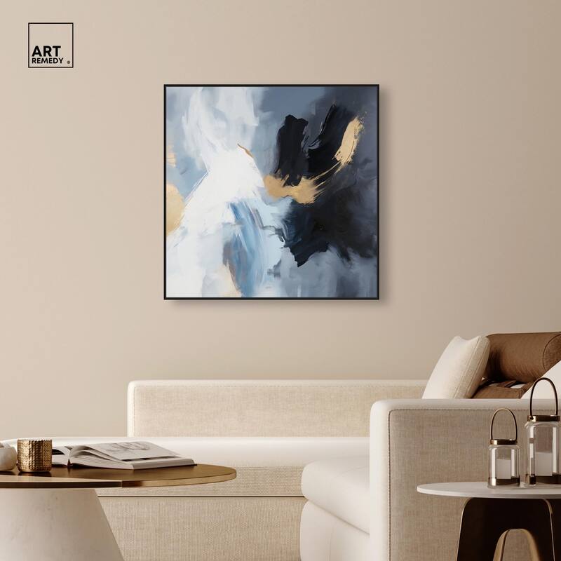 Turbulence I Canvas by Art Remedy
