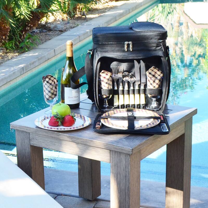 Picnic at Ascot Equipped 2-Person Insulated Picnic Set