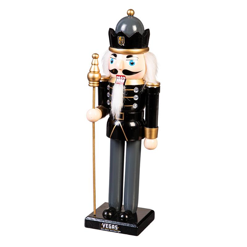 Nutcracker Statue, Vegas Golden Knights - 4.53''W x 4.53''H x 13.58