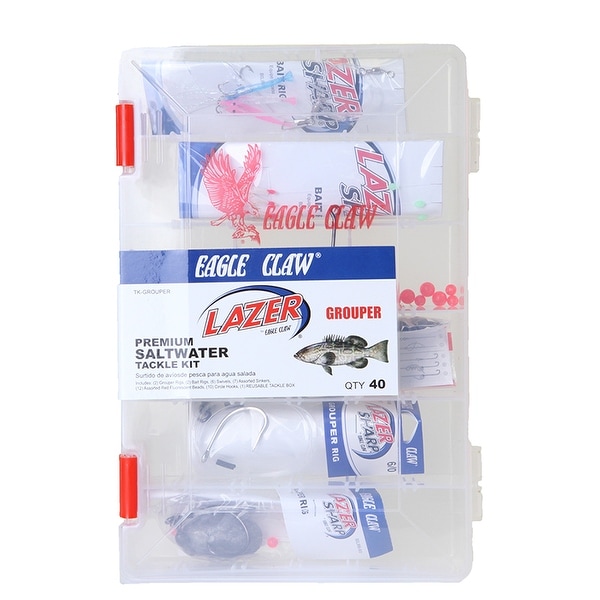 Lazer Sharp Grouper Premium Saltwater Tackle Kit