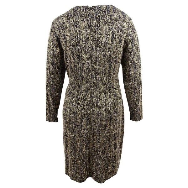 black wrap dress 16