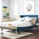 preview thumbnail 103 of 160, Aspen Vertical Tufted Upholstered Platform Bed