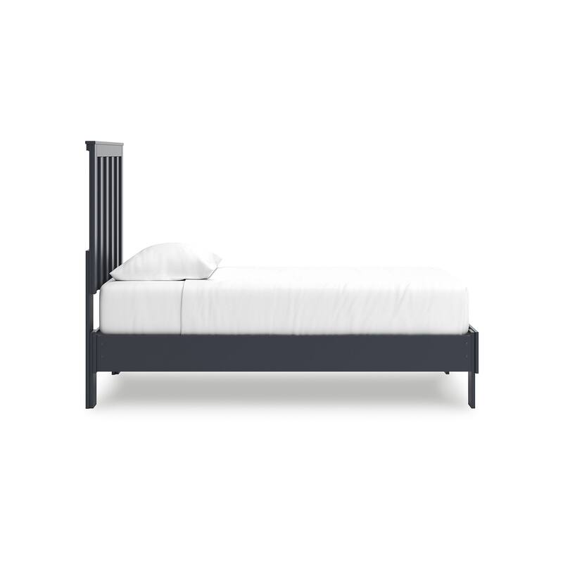 Signature Design by Ashley Simmenfort Dark Blue Platform Bed